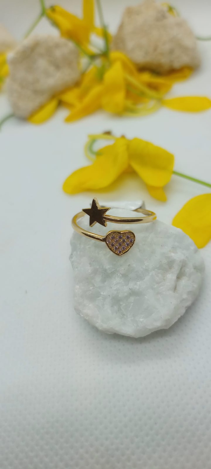 ANILLO ESTRELLA CORAZON
