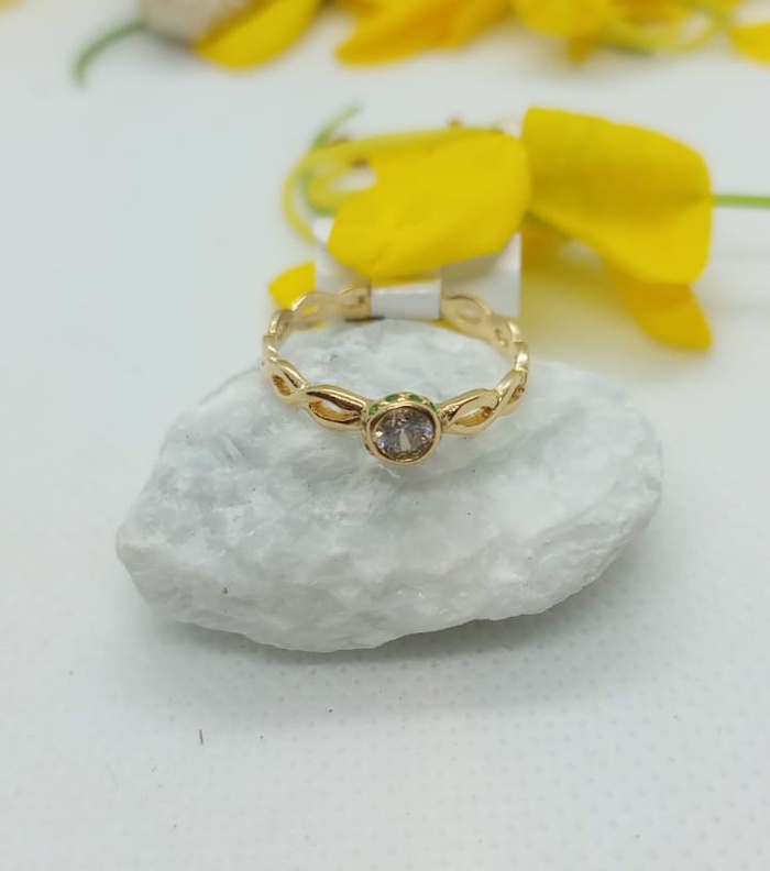 ANILLO TRENSA ORO 18K